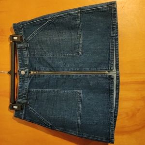 Madewell woman's size 28 denim jean skirt